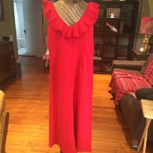 *NEW* Red Romper/ Jumpsuit (Small US 4-6)